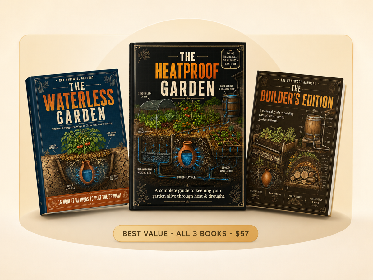 Three Roy Hartwell Gardens guidebooks shown as a digital bundle